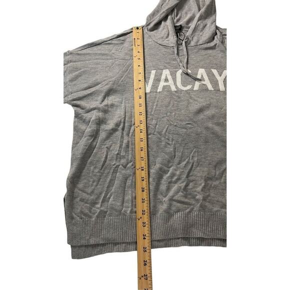 Rachel Zoe Womens Vacay Sweatshirt Hoodie Size X Large New - Picture 6 of 11